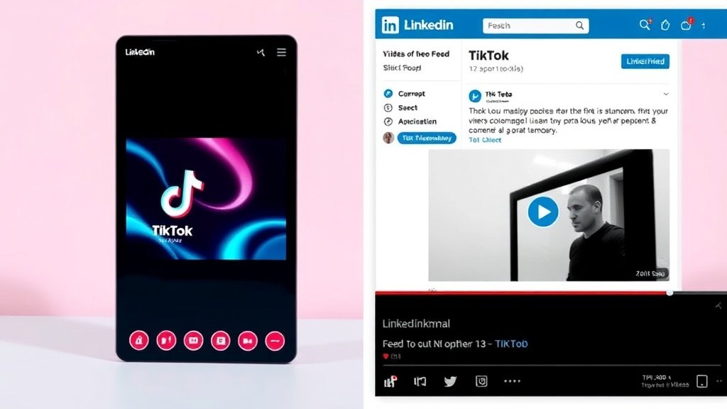 contrasting video style platforms