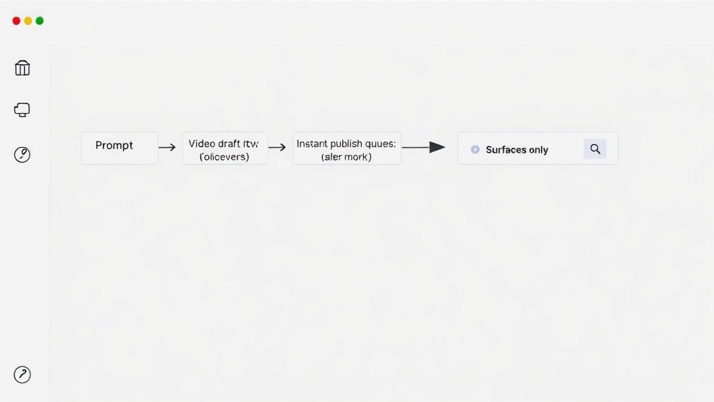Workflow dashboard automating script to video publishing