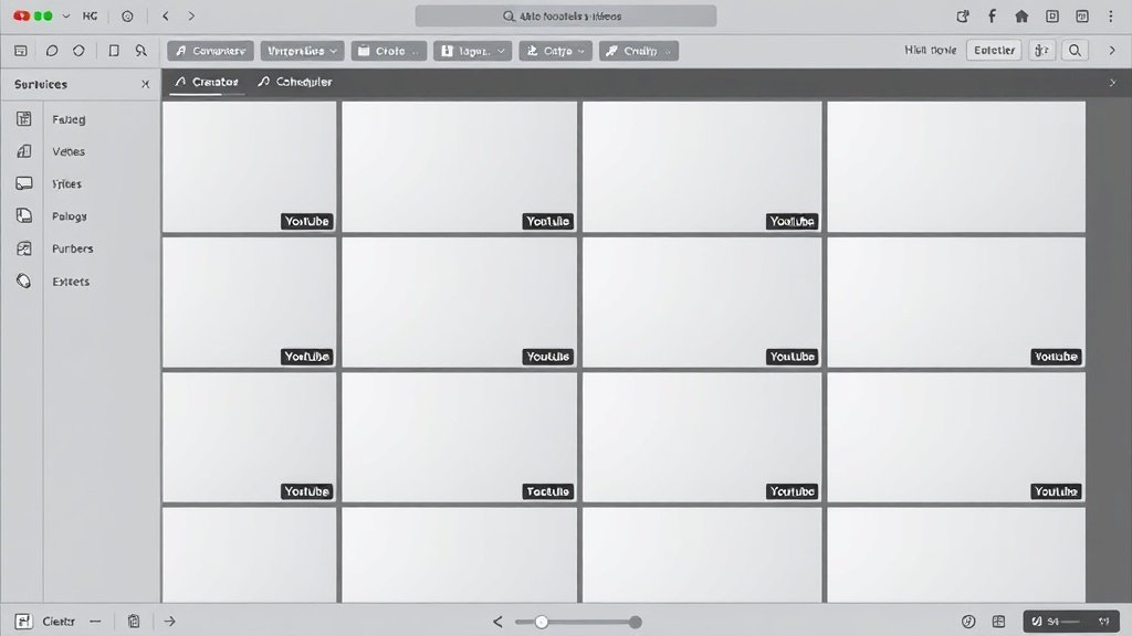 Batch of auto-generated YouTube videos with titles and AI avatars