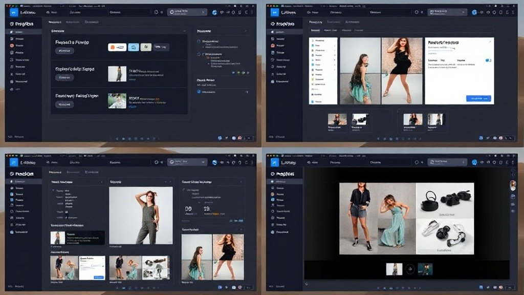 ai video tool dashboards with product image to video preview