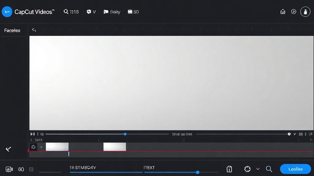 Timeline view of faceless video editing for coaches