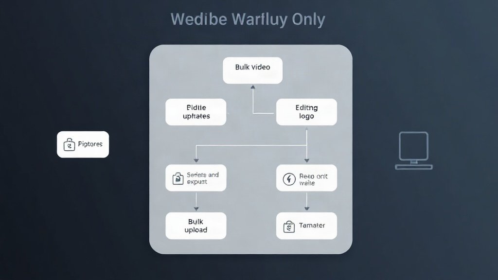 AI-driven bulk editing and upload workflow for multiple YouTube videos