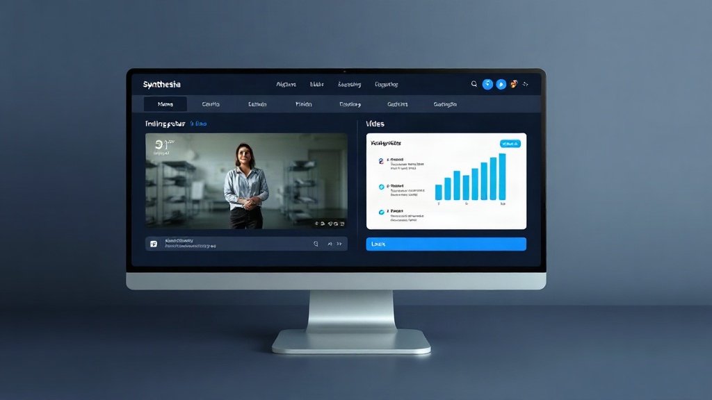 Integration of AI video with enterprise LMS dashboard