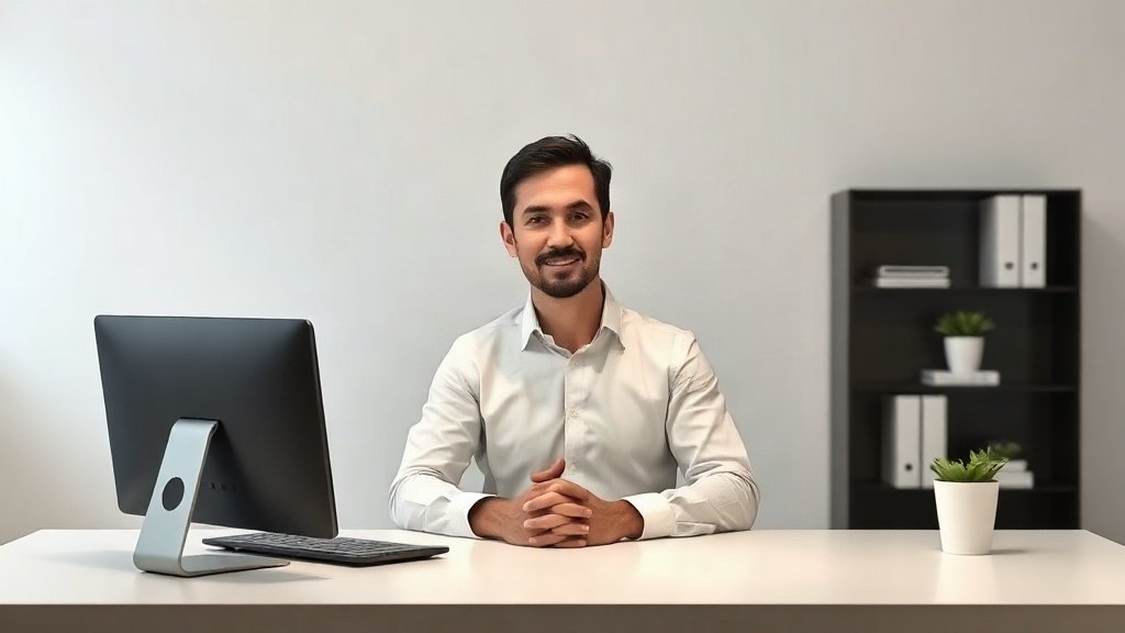 Professional setup for SaaS video shooting