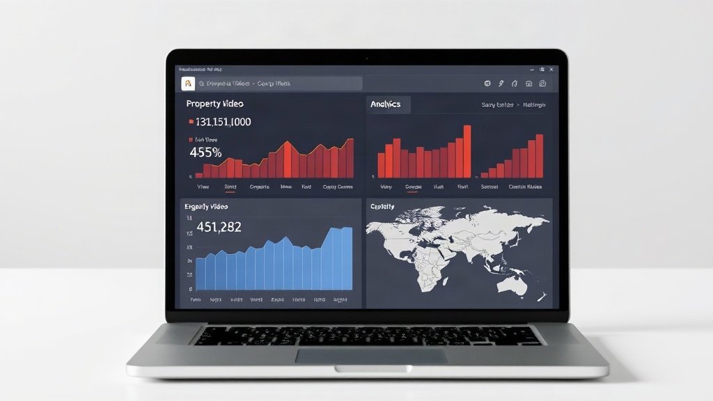 real estate video analytics dashboard