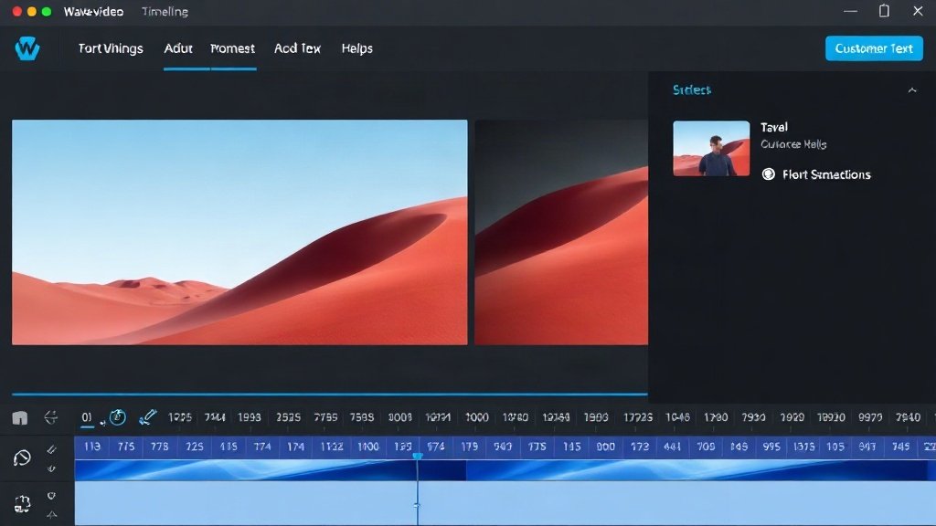 Hands-on social video editor in action