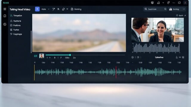 Add Automatic Captions & Voiceovers to Talking-Head Videos in Vidquenc
