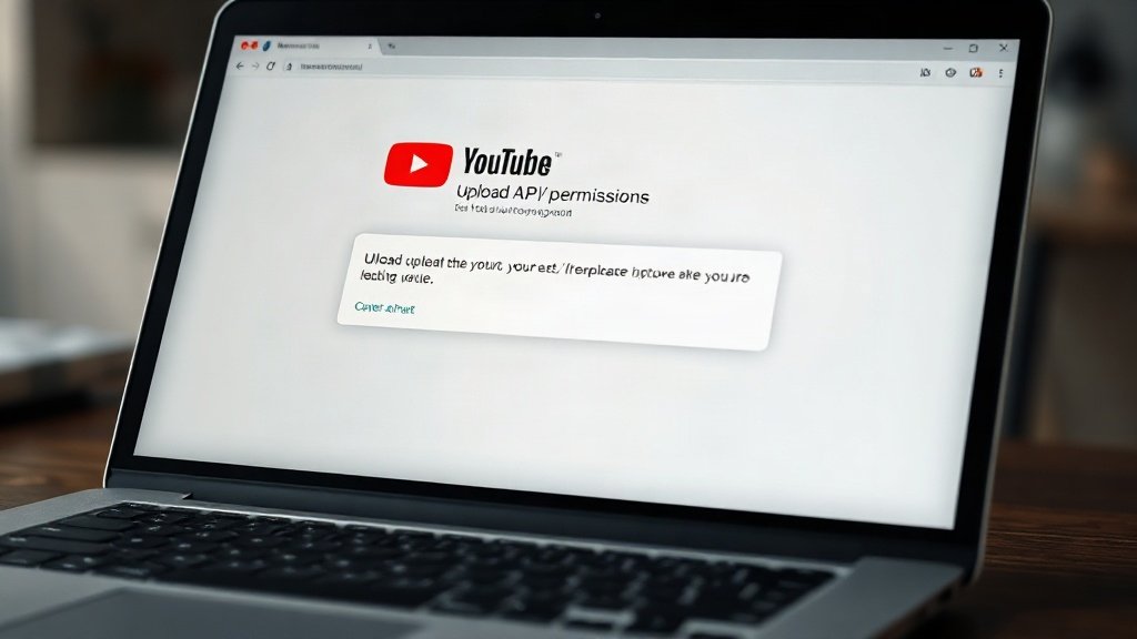 Authenticating a YouTube upload in n8n