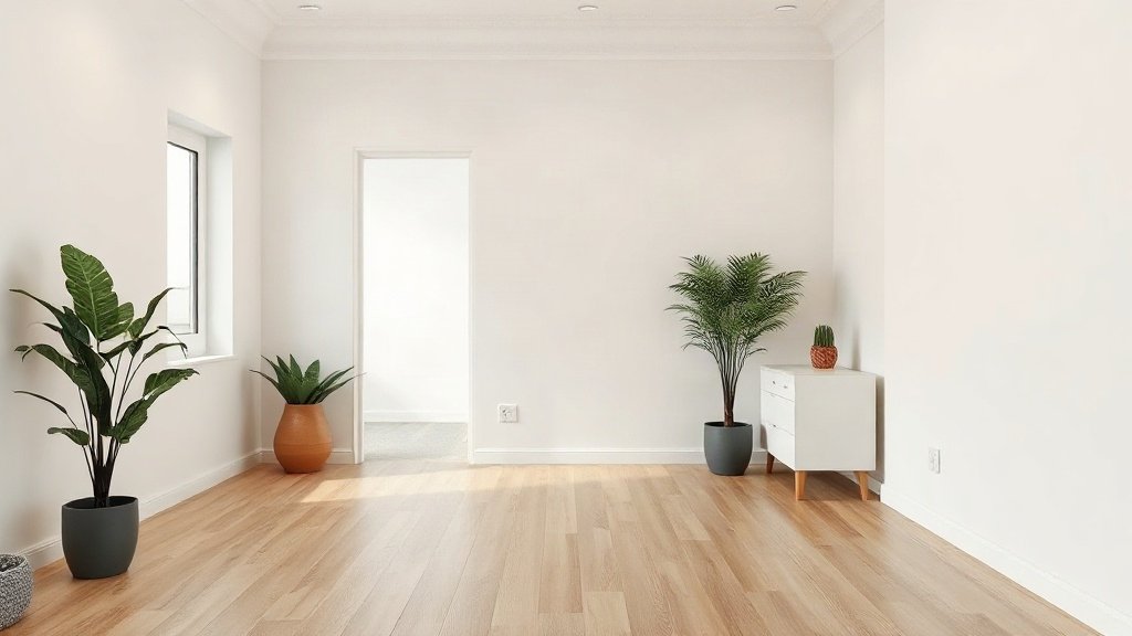 AI tool interface creating a video from room photos