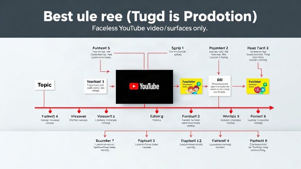 Automation workflow for faceless channel