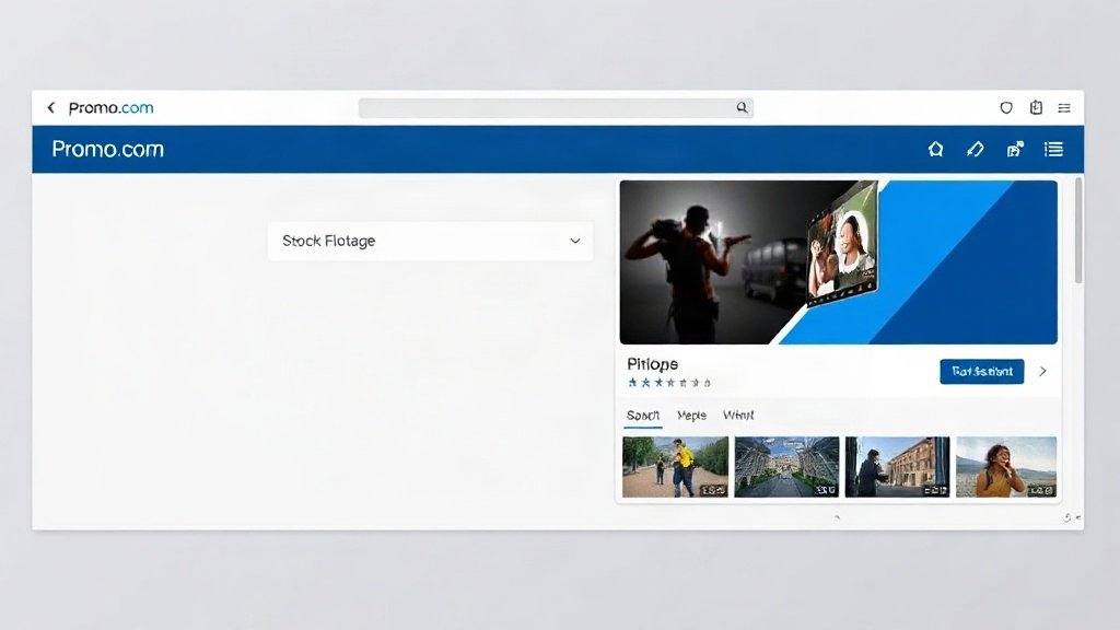 Web video editor with stock footage and brand customization